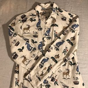Boden super cute printed shirt